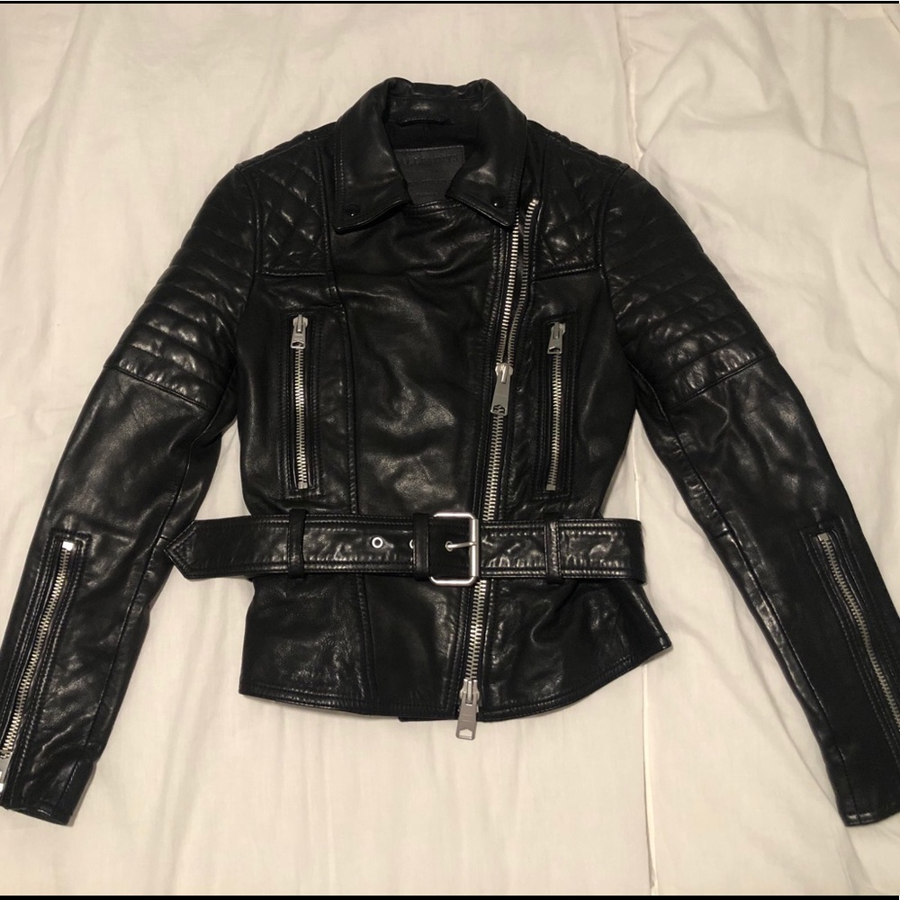 All Saints Leather Jacket